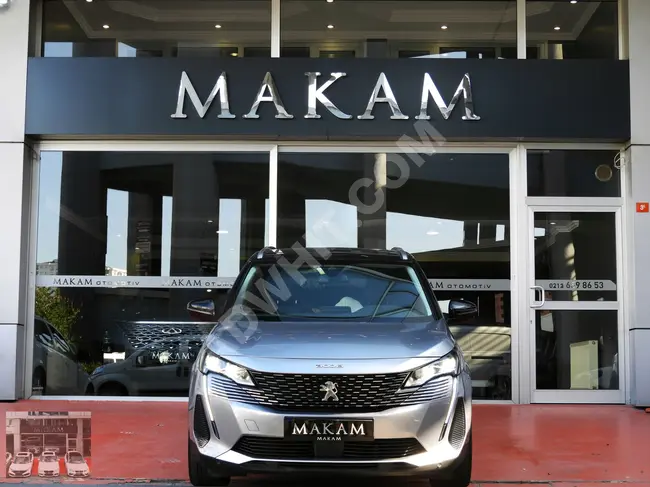 Peugeot 3008 Allure, with a glass roof, rearview camera, heating, wireless charging, and paint-free from MAKAM