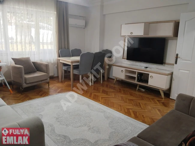 Apartment for rent 3+1, ground floor, fully furnished with parking, security, and camera