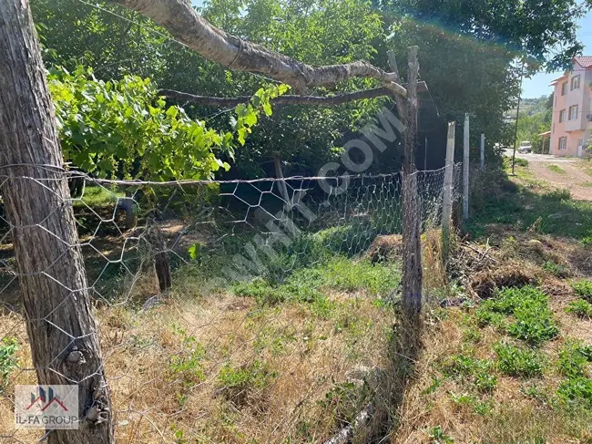 Detached house and land for sale directly on the main road in ESENPINAR KÖYÜ