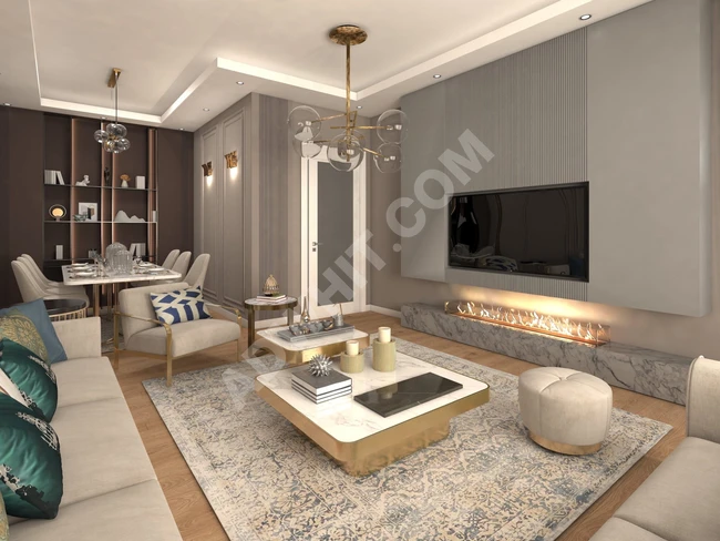 Luxury apartment 3+1 in GÜNEŞLI