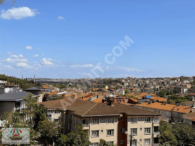 2+1 apartment with a view of HALİÇ and a closed parking lot