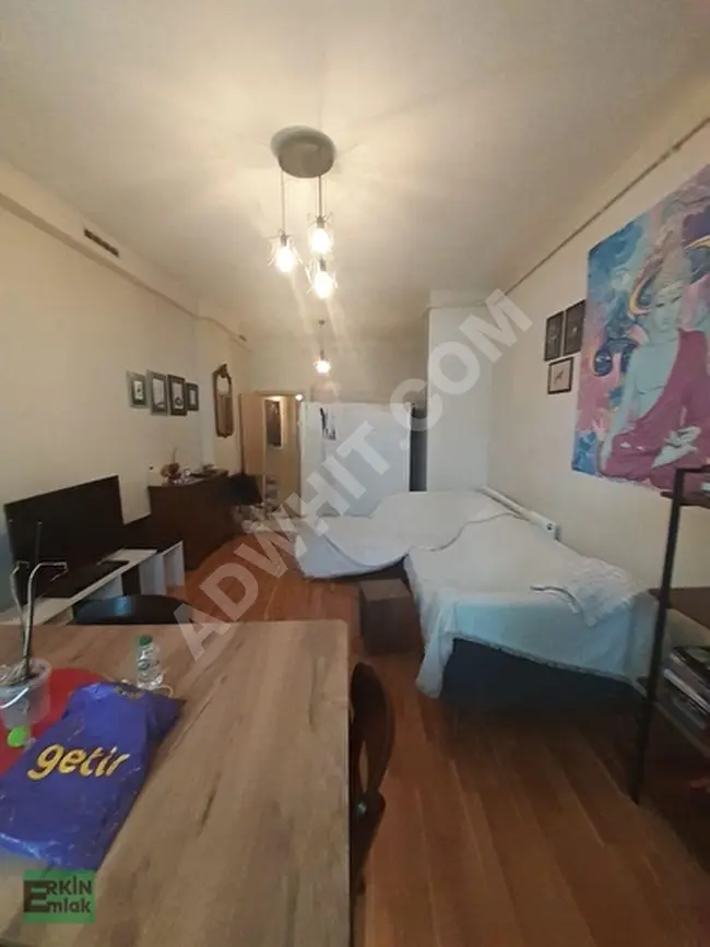 Apartment for sale 2+1 ground floor with a garden, 100 meters from Baruthane Street in Şişli