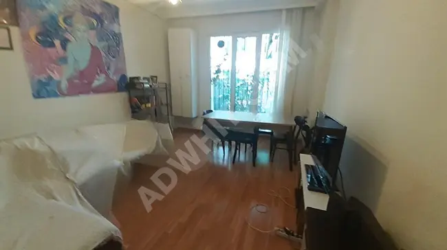 Apartment for sale 2+1 ground floor with a garden, 100 meters from Baruthane Street in Şişli