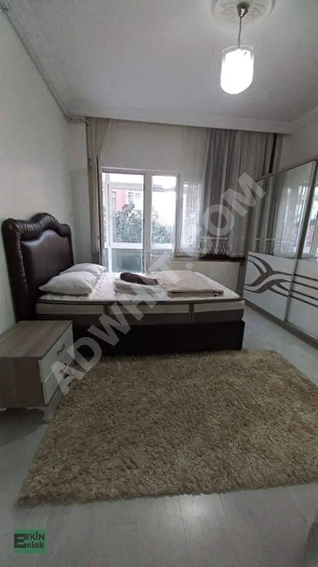 Furnished 3+1 apartment for rent on Kurtuluş Street in Şişli