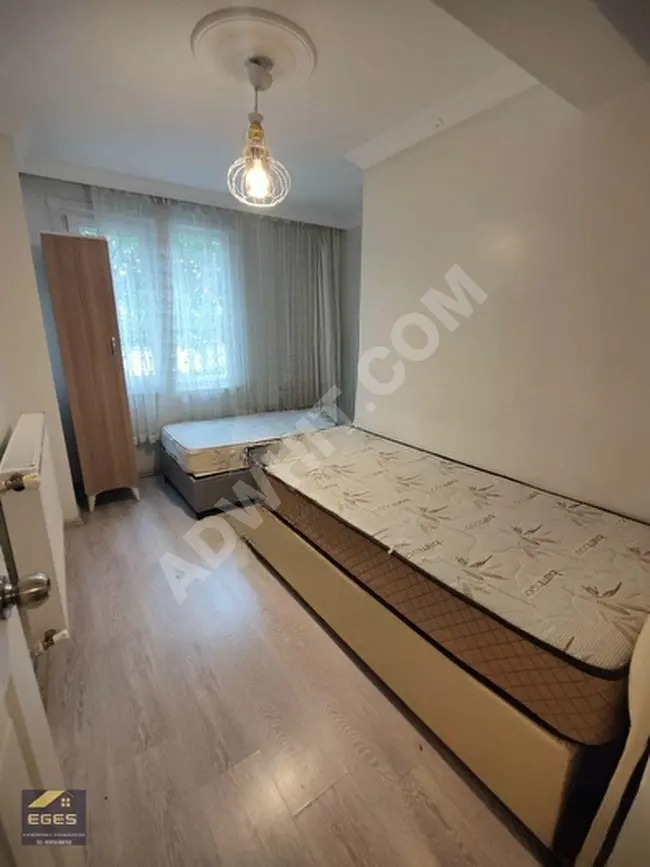 2+1 apartment near ÇEVRE Hospital, fully furnished