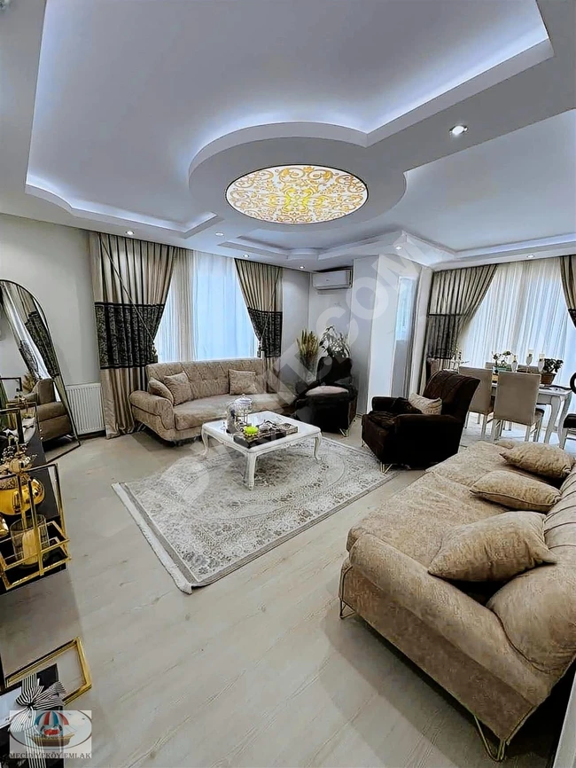 Luxury apartment 3+1 for sale in MEHTER ÇEŞME YAPILI