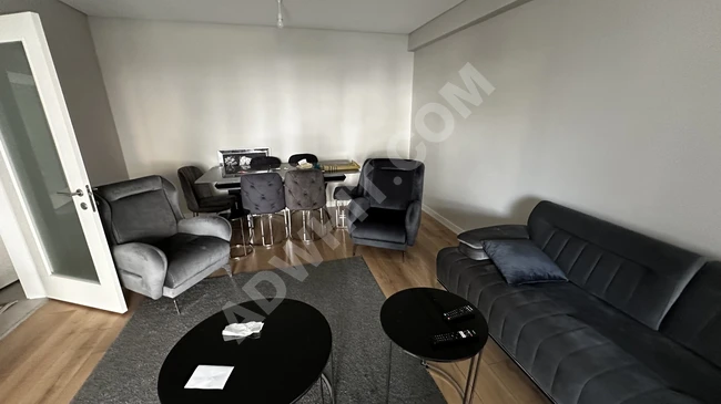 Furnished 2+1 apartment for rent in Europa Konutları 5 complex in Atakent Halkalı