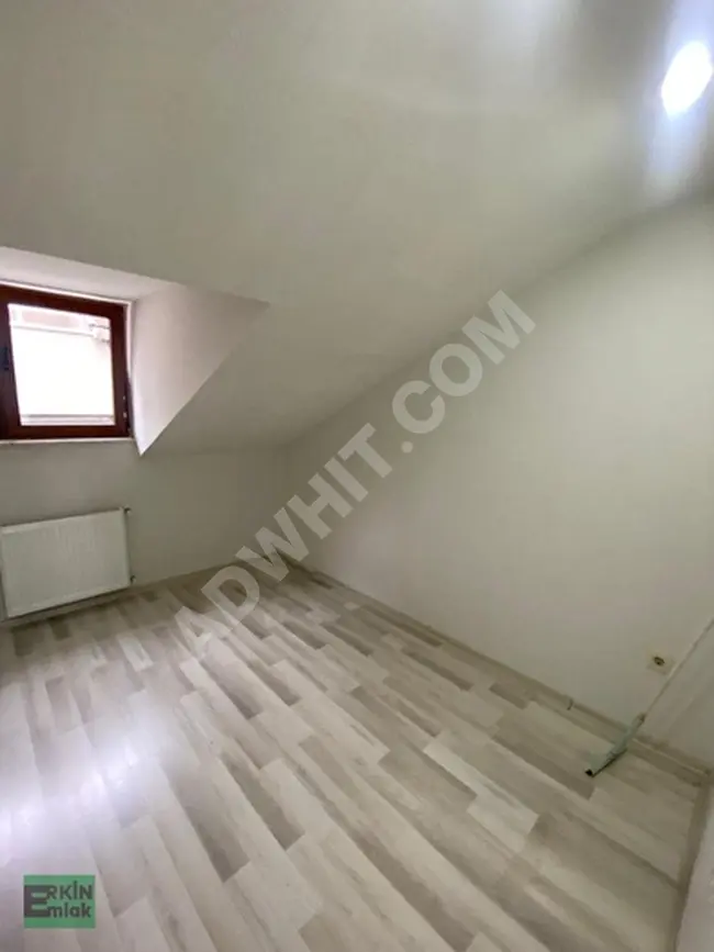 Empty duplex apartment 2+1 with terrace in a new building on Şişli Avukat Street