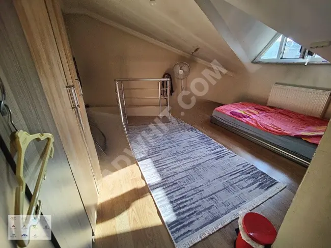 4+1 duplex apartment in Kağıthane, Telsizler neighborhood