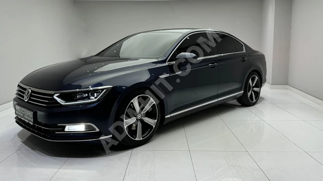 AG MOTORS'DAN 2017 VW PASSAT R-LİNE GÖRÜNÜM+LED FAR+İÇİ BEJ..!!