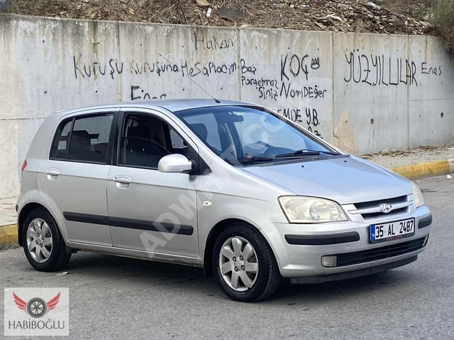 HABİBOĞLU AUTO 2004 MODEL HYUNDAİ GETZ1.3 GLS KLİMALI