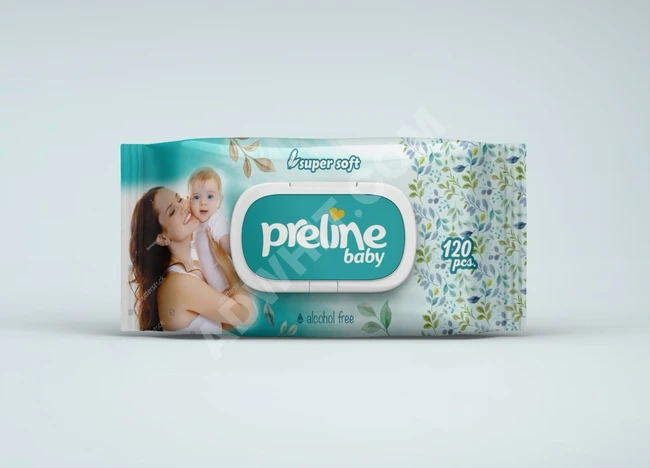 Preline Wet Wipes (120 pull)