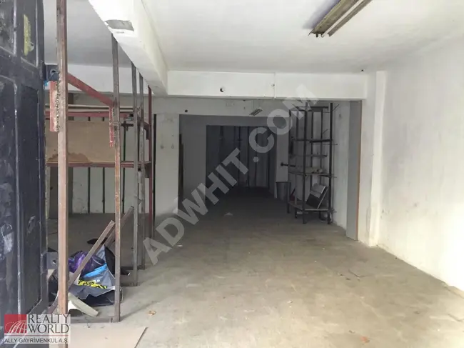 Warehouse for sale with an area of 100m², level entrance very close to the main road in the ÇAĞLAYAN area