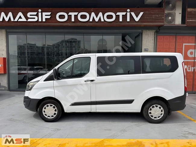 Ford Transit Custom 2016, 201,000 km, air conditioning, licensed as a minibus with a capacity of 11+1