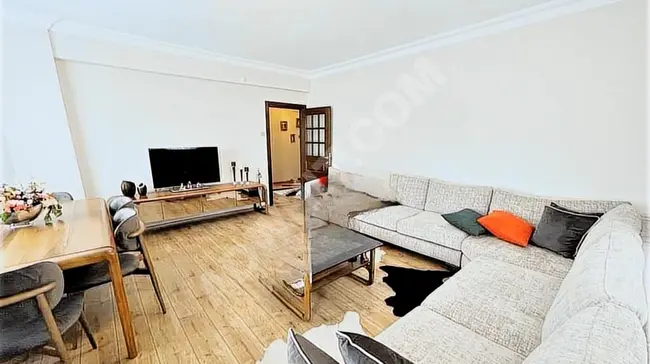 2+1 apartment with an area of 110 square meters, no expenses, on the middle floor