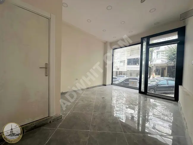 New shop with an area of 18 square meters with a bathroom for rent in the BAHÇELİEVLER area of ISTANBUL HOUSE