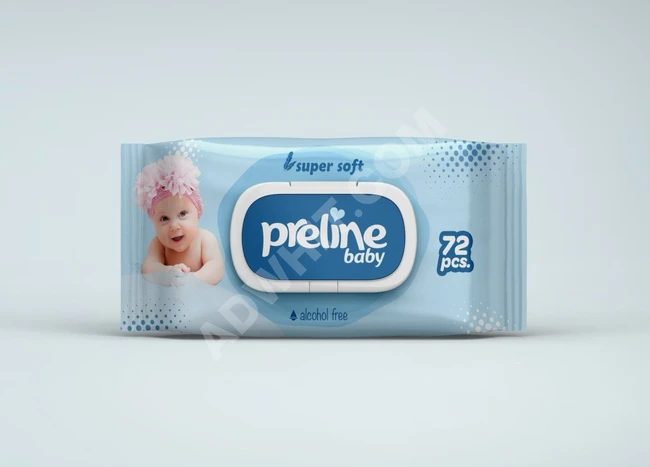 Preline Islak Mendil (72'li Paket)