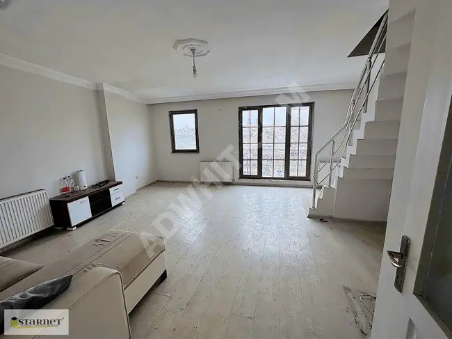 2+1 duplex apartment with an open facade in the Kağıthane nurtepe neighborhood