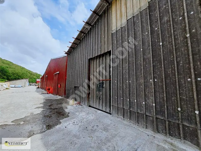 Warehouses for rent with areas ranging from 300 m² to 600 m² in Eyüpsultan Kemerburgaz