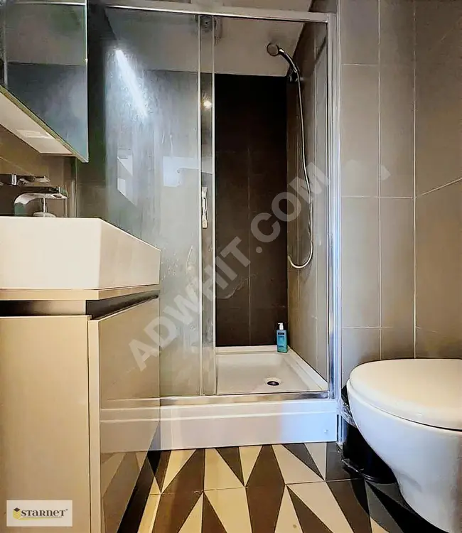 Studio apartment 1+0 in the NEF 04 Points complex in Kağıthane