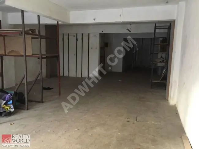 Warehouse for sale with an area of 100m², level entrance very close to the main road in the ÇAĞLAYAN area