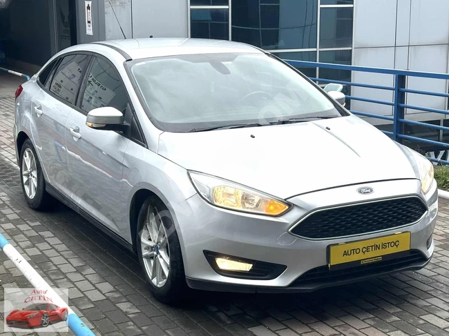 2015 Ford Focus model - new body - 1.6 Tİ-VCT - runs on natural gas (BRC LPG) - inspection valid until 2026