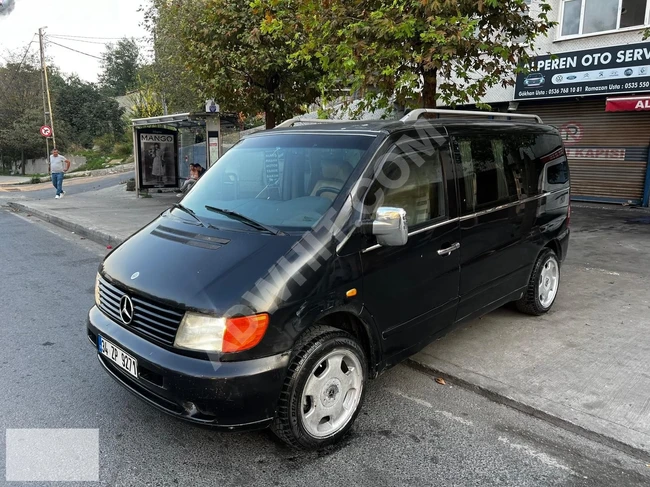 Mercedes-Benz Vito 1999 with air conditioning and ABS system, complete with 6+1 seats, in excellent condition