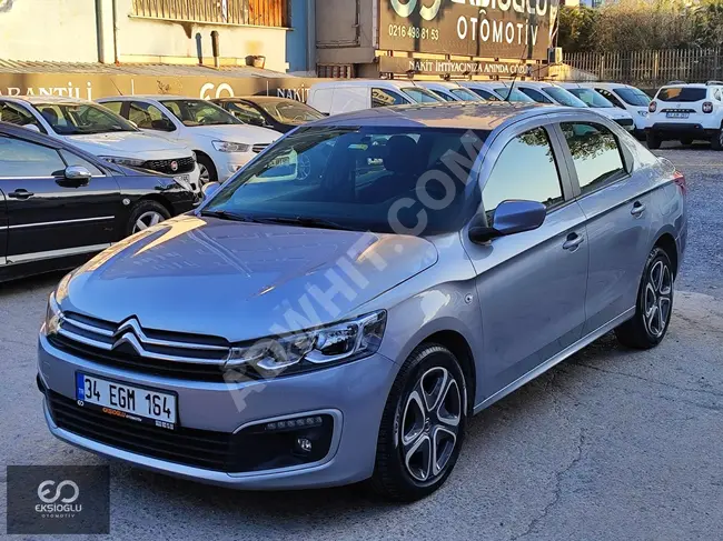 KREDİ KARTINA 12 AY TAKSİT - 2021 CITROEN C-ELYSEE 1.5 BLUEHDI