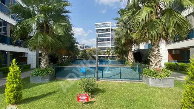 3+1 apartment with a great view of the sea, pool, and landscape in AVCILAR GARDEN