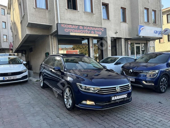 2017 Passat Variant 1.6 TDI Highline, panoramic roof, brown leather, virtual cockpit display