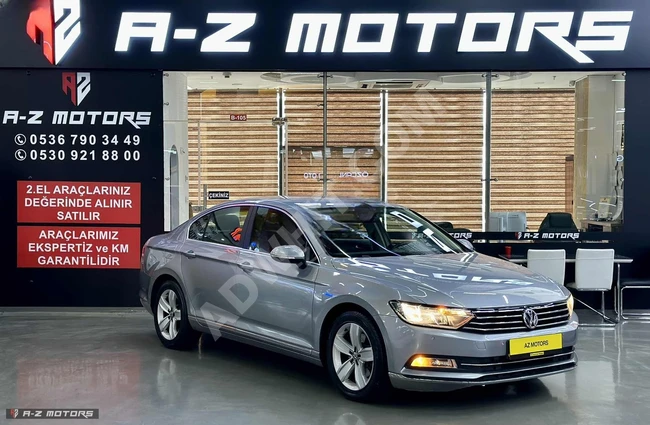 A-Z MOTORS'DAN 2017 DİZEL OTOMATİK PASSAT DÜŞÜK KM SERVİS BAKIML