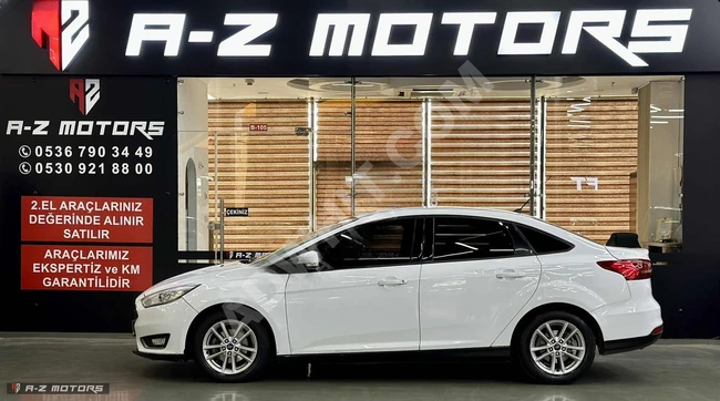 A-Z MOTORS'DAN 2017 YENİ KASA FORD FOCUS 1.6 DİZEL DÜŞK KM EMSLZ