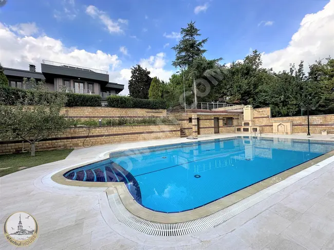 6+1 Villa with Pool for Sale in Tepekent by İstanbul House