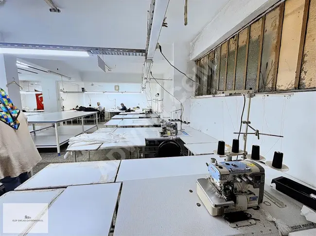 Sewing shop for rent upon negotiation advertisement from ELİF EMLAK