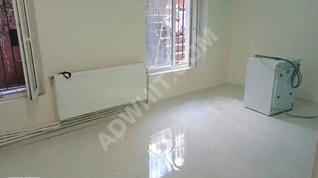 Clean painted 1+1 apartment on the ground floor in Fatih Fındıkzade