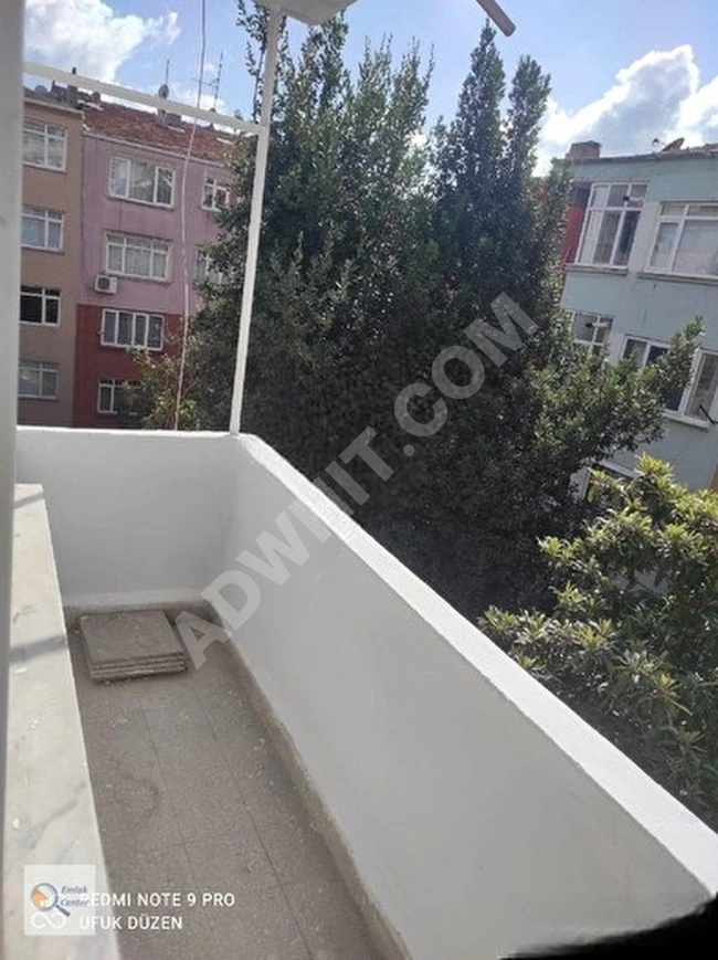 2+1 apartment for rent consisting of two rooms and a living room from Emlak Center