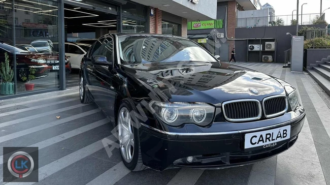 سيارة BMW موديل 2003 CARLAB - 7.45i LONG - تدفئة - تبريد - تدليك - ثلاجة