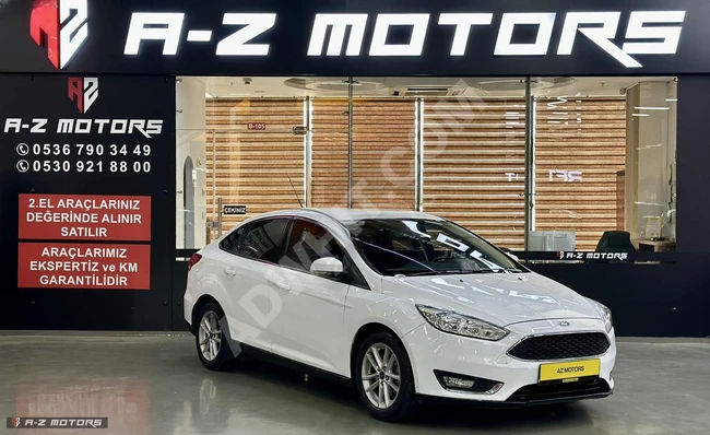 فورد فوكس 1.6 ديزل جديدة 2017 بكيلو مترات قليلة من A-Z MOTORS