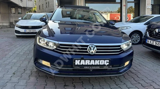 2017 Passat Variant 1.6 TDI Highline, panoramic roof, brown leather, virtual cockpit display