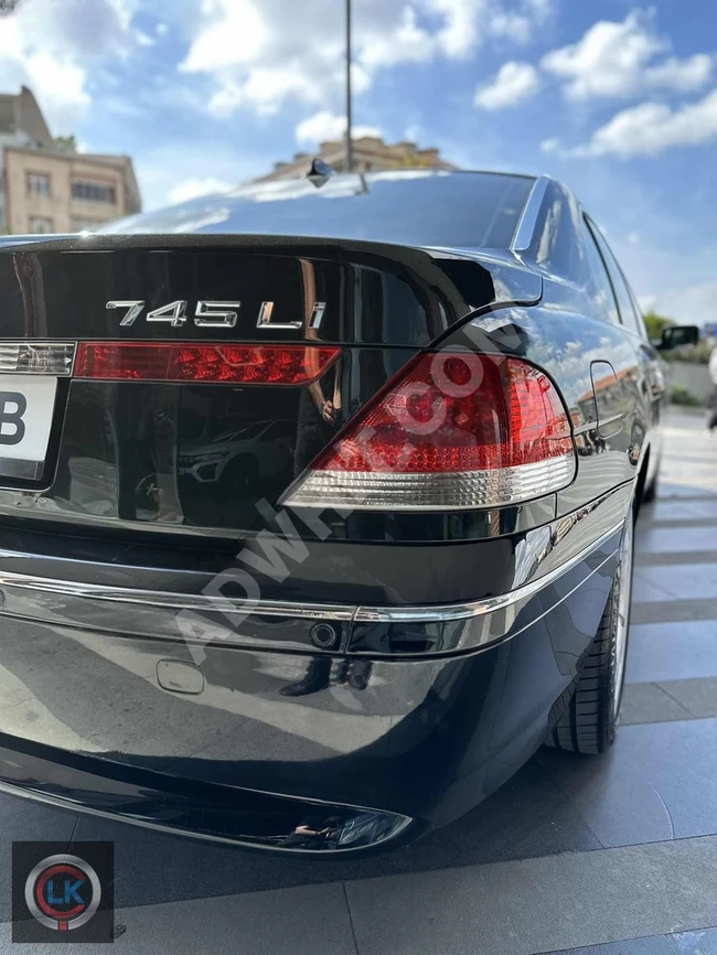 سيارة BMW موديل 2003 CARLAB - 7.45i LONG - تدفئة - تبريد - تدليك - ثلاجة