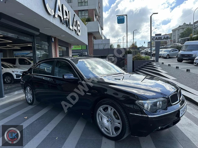 سيارة BMW موديل 2003 CARLAB - 7.45i LONG - تدفئة - تبريد - تدليك - ثلاجة