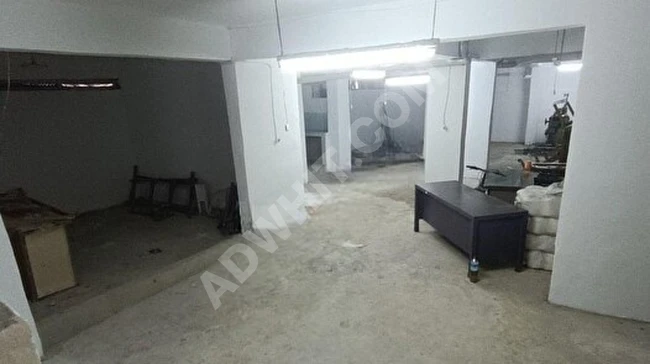 For rent: Basement workshop in Küçükçekmece Yeşilova