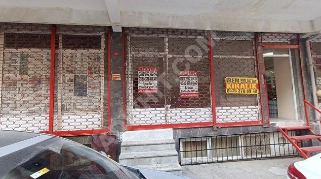 Küçükçekmece  Yeşilova da Kiralık Giriş Dükkan 18M2