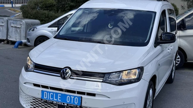 From DİCLE Volkswagen Caddy, 2023 model, rear view support, lane assist, 19/km without defects, loan+exchange