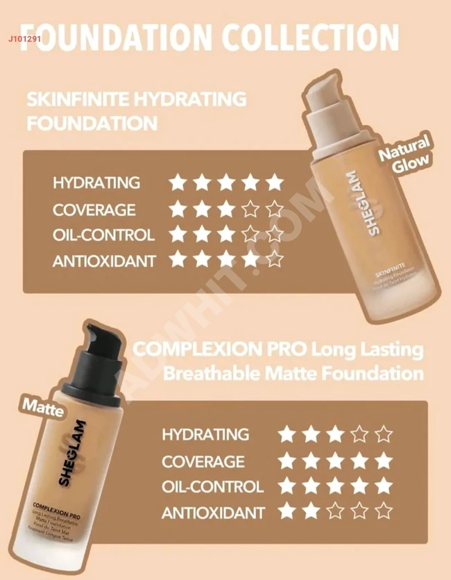 SheGlam Hydrating Foundation