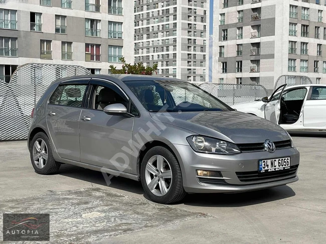 2015-جولف-1.2TSİ-BMT-COMFORTLINE-DSG-105HP-STARTSTP-داخلية بيج