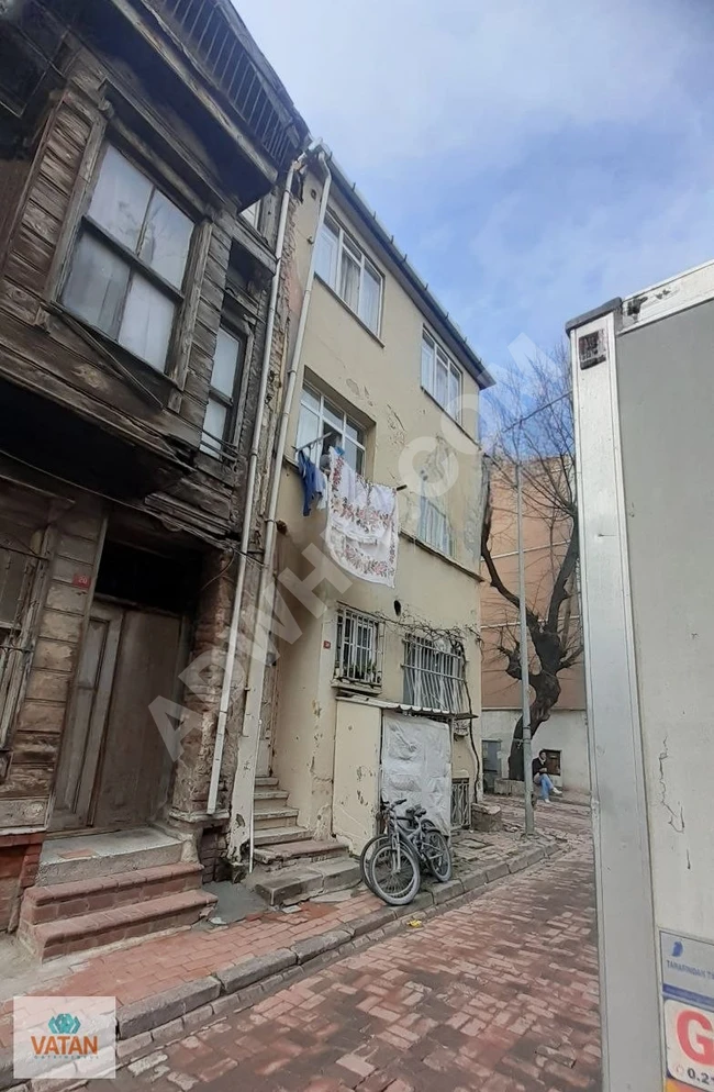 Building for sale at a corner location in YENIKAPI, YALI neighborhood, Historic Peninsula