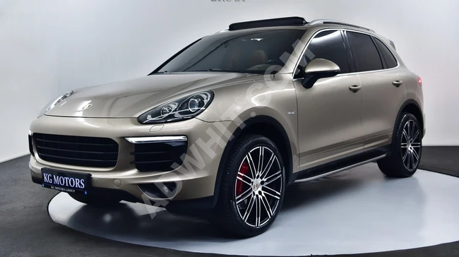 2015 Porsche CAYENNE without defects and without paint 4 seats I. Suction system, compass