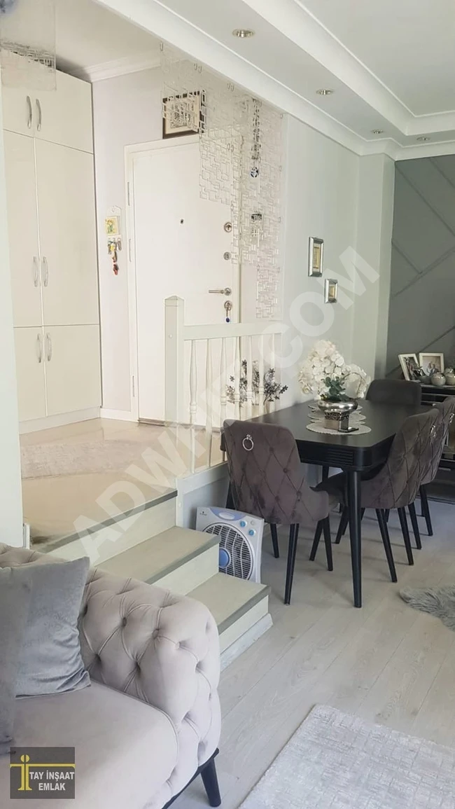 For sale: 2+1 luxury apartment in a new building, elevated ground floor in BAKIRKÖY OSMANİYE