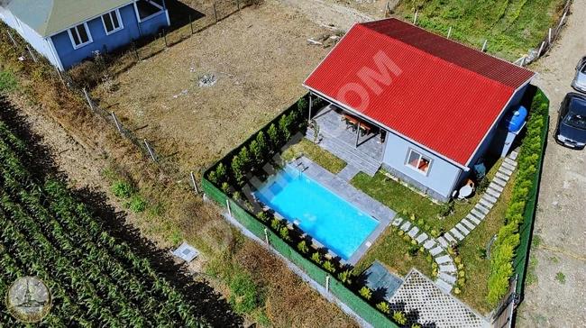 Unique detached house with private pool in Çatalca, Kabakça